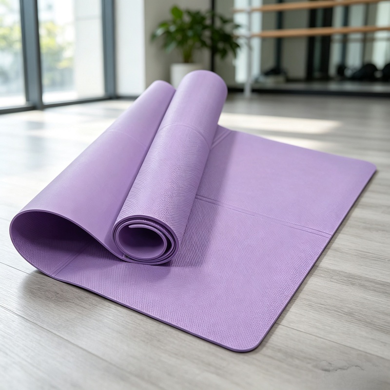 Pilates Yoga Mat Thickness - 4 mm dikke, antislip yogamat, draagbaar