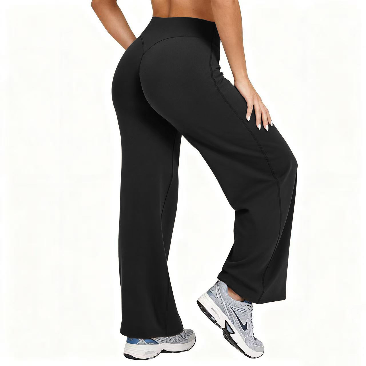 Pilates & Yoga Training Center - Dames Plus Size Yoga Wijde Broek