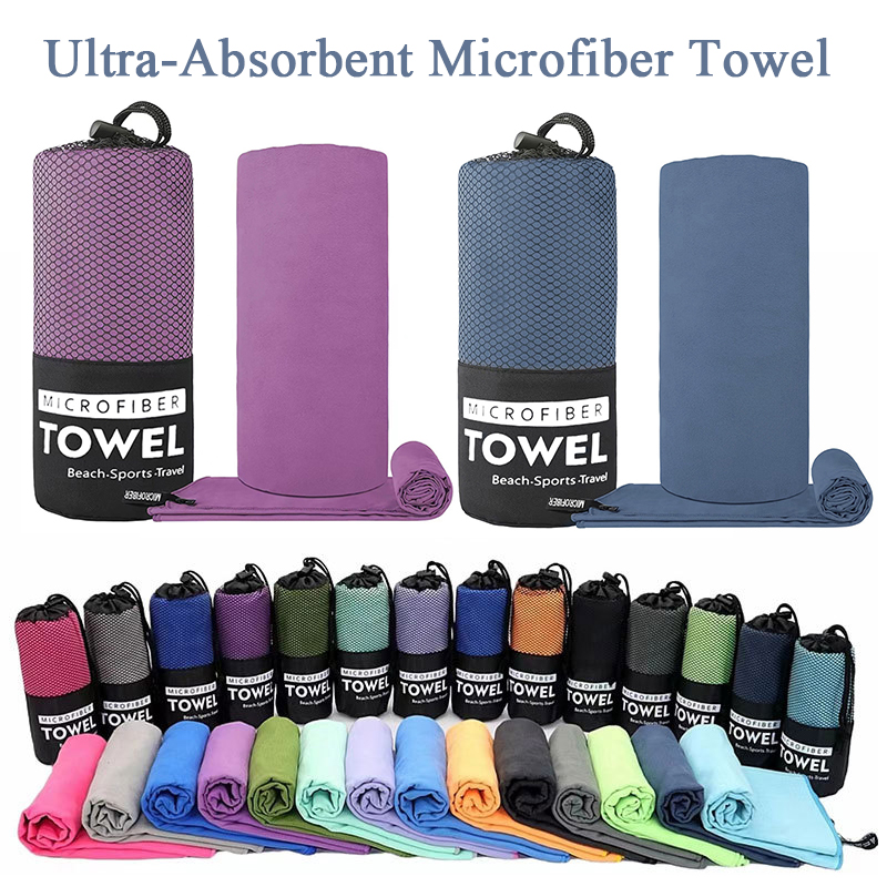 Pilates Yoga Towel - Sneldrogende sportdoek 40X80/76X152CM Microfiber Hardlopen Yoga