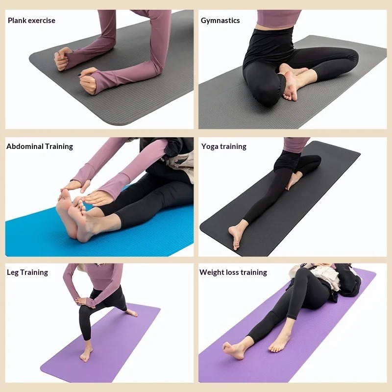 Extra dikke antislip yogamat,  - Pilates Yoga Mat Thickness recensie en prijs