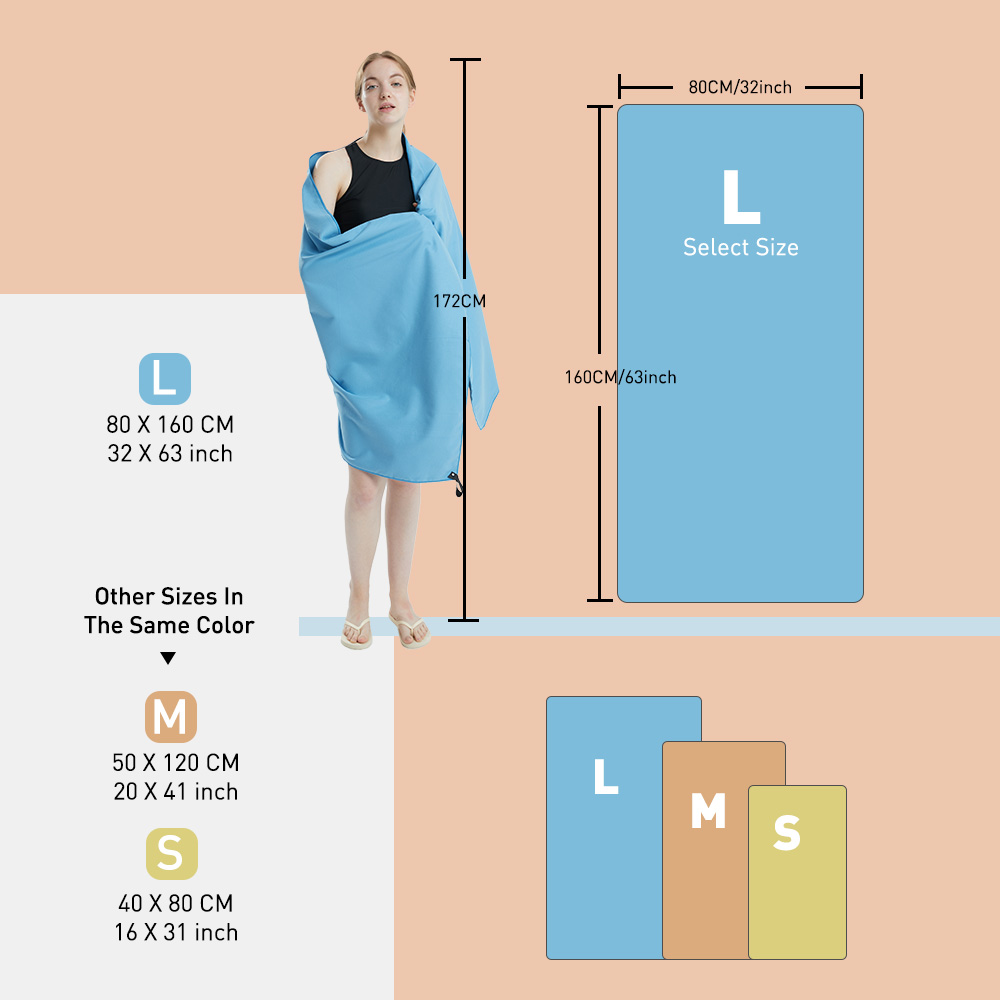 Microfiber Handdoek Snel Droog - Pilates Yoga Towel recensie en prijs
