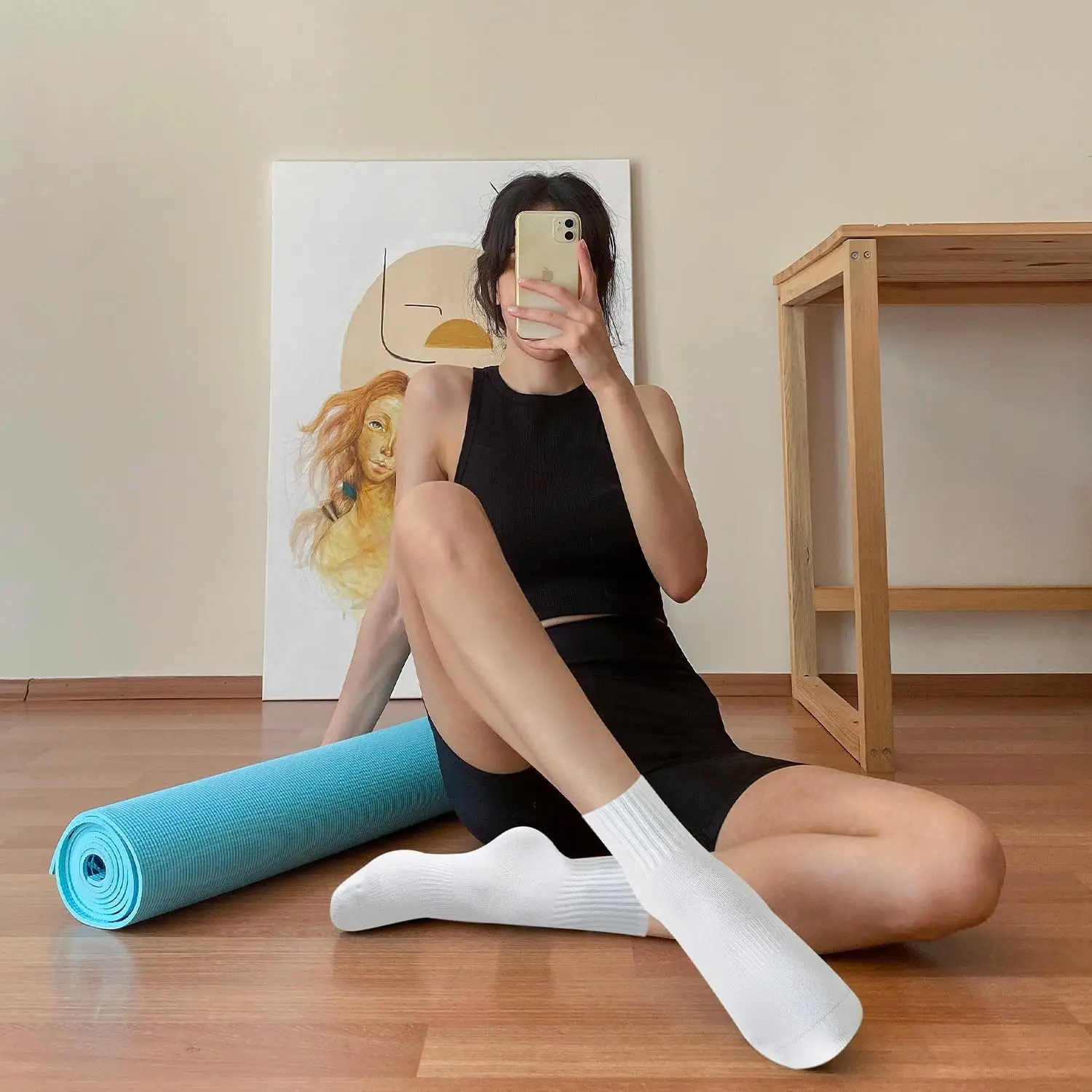 4 paar yogasokken voor dames,  - Pilates & Yoga Training Center recensie en prijs