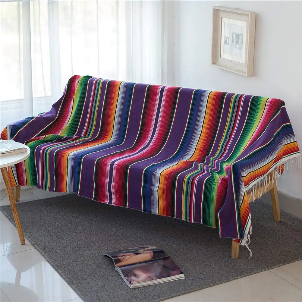 Mexicaanse kwastdeken Multi he - Pilates Yoga Towel recensie en prijs