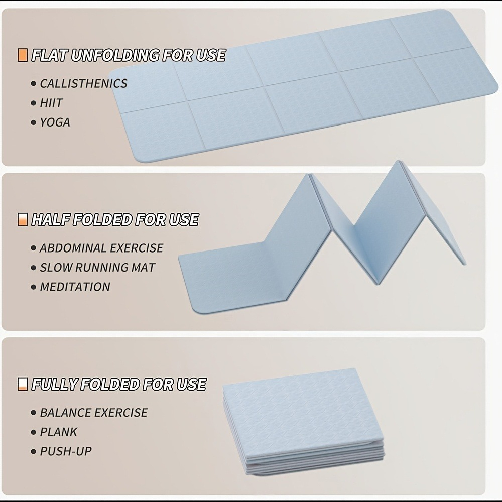 Antislip extra dikke opvouwbar - Pilates Yoga Mat Thickness recensie en prijs