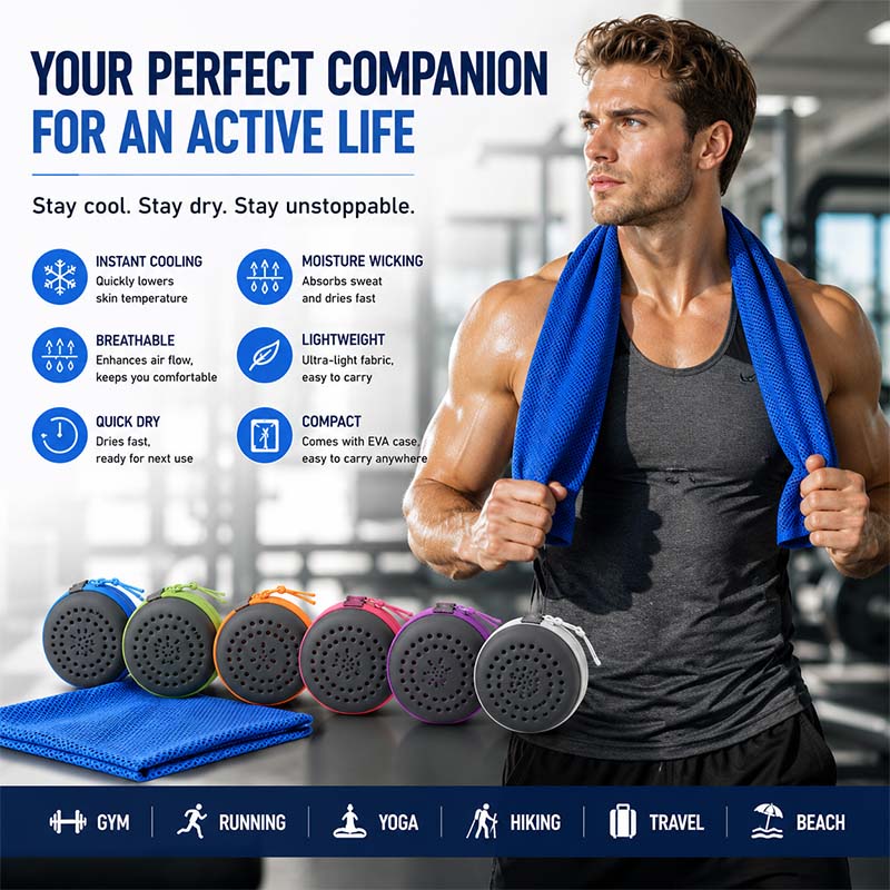 Direct verkoelende handdoek me - Pilates Yoga Towel recensie en prijs