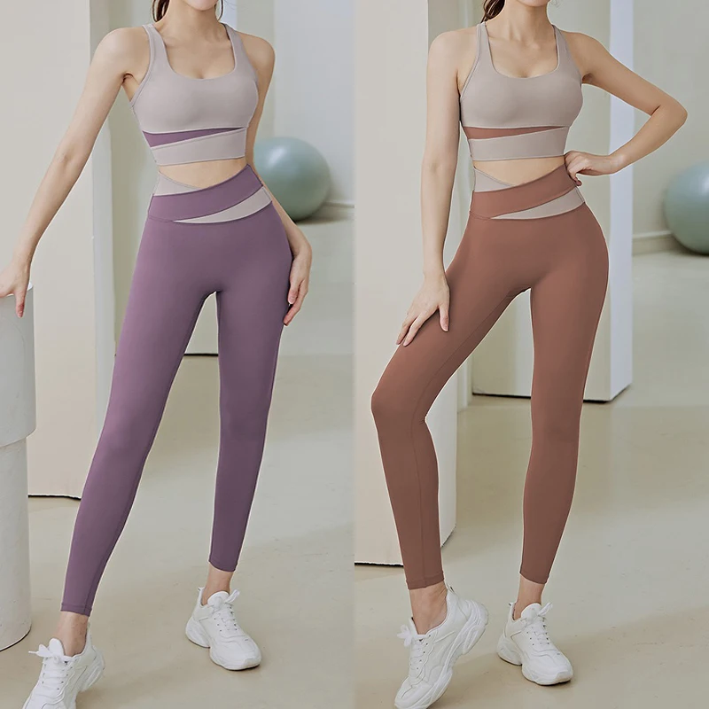 Aiithuug Yoga Crop Top Splicin - Pilates Yoga Joint recensie en prijs