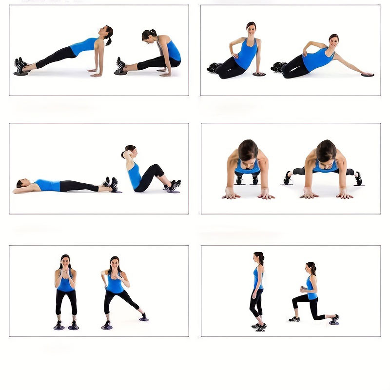 2 PC Pilates Slide Plate Yoga  - Pilates Yoga Core recensie en prijs