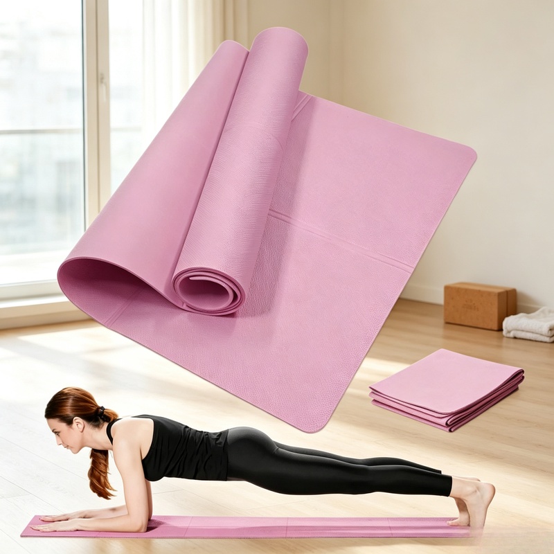 4 mm dikke, antislip yogamat,  - Pilates Yoga Mat Thickness recensie en prijs