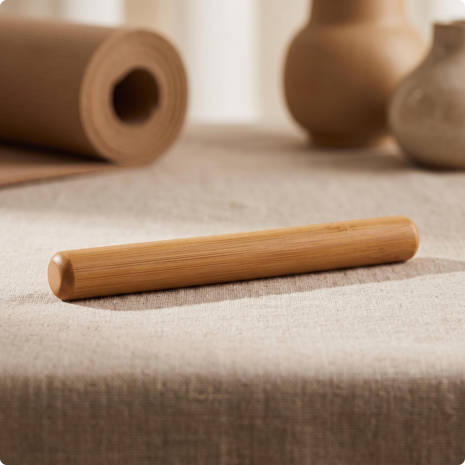 Duurzame bamboe yoga kniehulp  - Pilates Yoga Joint recensie en prijs