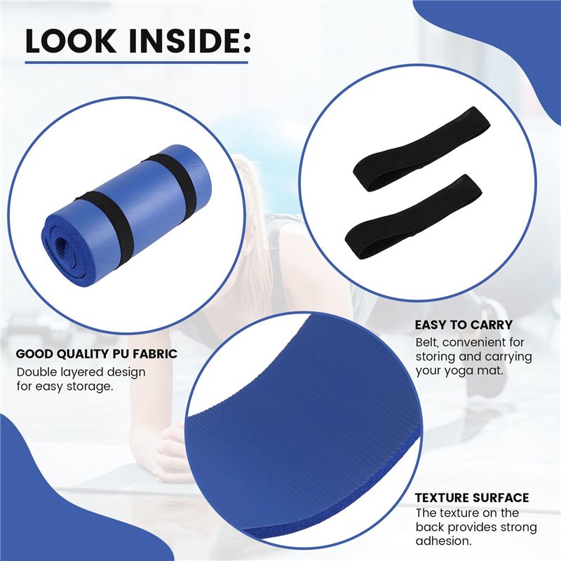 15MM Dikke Yoga Mat Comfort Fo - Pilates Yoga Mat Thickness recensie en prijs