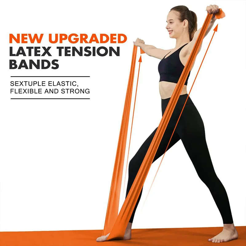 Elastische Yoga Fitness Bands  - Pilates Yoga Core recensie en prijs